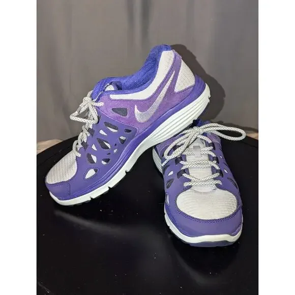 Nike Shoes Youth 5 Women's 7 Purple Dual Fusion Run 2 599793-500 Sneakers - Picture 6 of 10